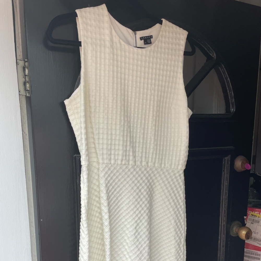 White theory dress
